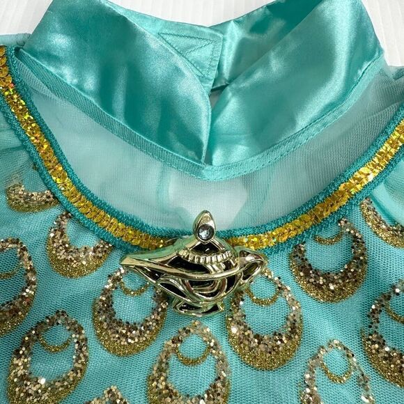 Disney Princess Jasmine Costume Set Castle Collection Kids Size 7/8 Halloween - Picture 5 of 9